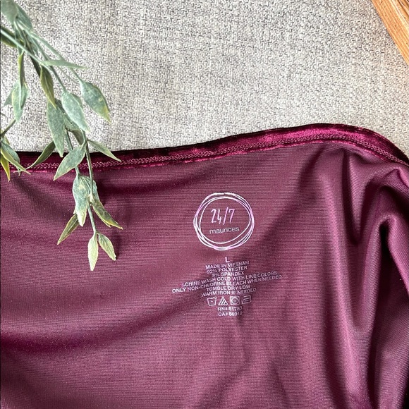 SOLD Velvet camisole - Picture 3 of 3